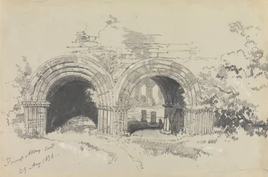 Furness Abbey East, 29 de agosto de 1836