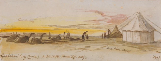 Gantara (Canal de Suez), 5h25 del 27 de marzo de 1867 (20)