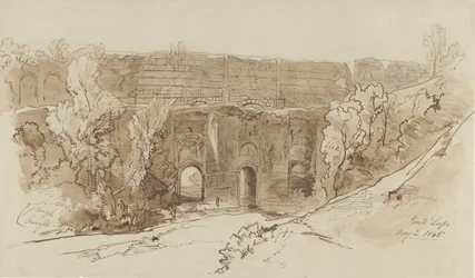 Vista del Ponte Lupo (cerca de Tivoli)