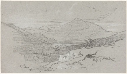 Vista de las montañas desde Antrodoco