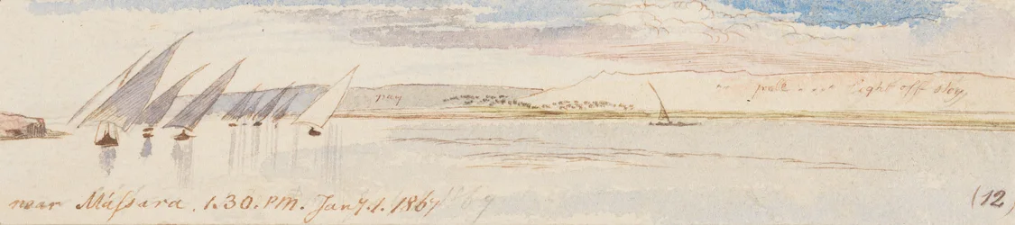 Cerca de Massara; 13:30 h, 1 de enero de 1867 (12)