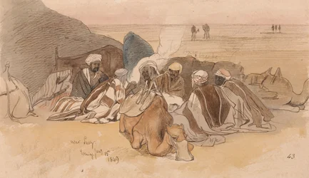 Cerca de Suez, por la tarde, 15 de enero de 1849 (43)