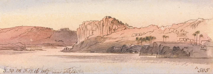 Cerca de Tafa, 17:50, 16 de febrero de 1867 (505A)