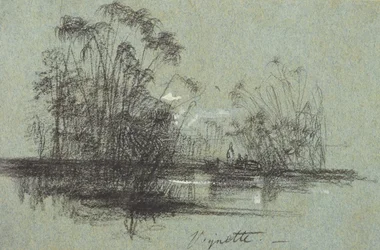 Papiro en el Anapus, de Vistas de Sicilia