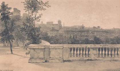 Roma desde el Monte Pincio