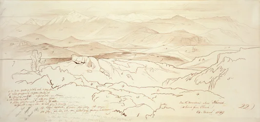 Vista desde las montañas sobre Phonia