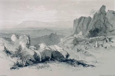 Vistas de Roma y sus Alrededores: Vista de Olevano