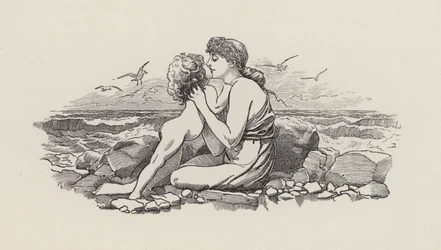 Ilustración para Los Niños del Agua de Charles Kingsley