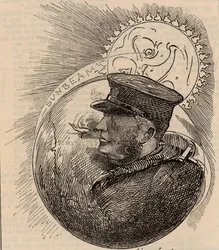 Caricatura de Thomas Brassey