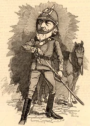 Frederick Lord Leighton en uniforme militar