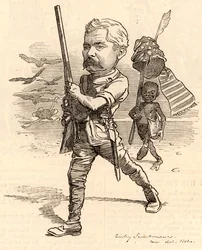Ilustración con Henry Morton Stanley