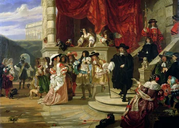 La Caída de Edward Hyde (1609-74), 1er Conde de Clarendon, 1861
