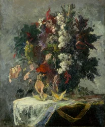 Sin título (bodegón floral)