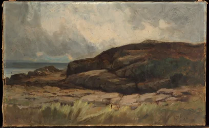 Sin título (paisaje con rocas)