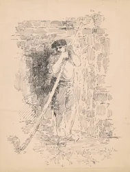 Campesino Masculino de Pie, c.1878