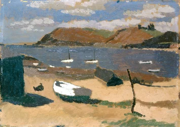 Carmarthen Bay (Óleo sobre tabla)