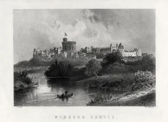Castillo de Windsor, Inglaterra, 1883