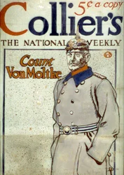 Conde Von Moltke el joven (1848 - 1916)