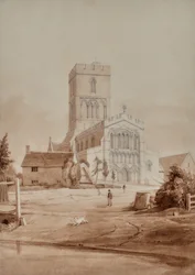 Catedral y figura