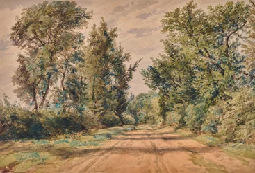 Paisaje con carretera
