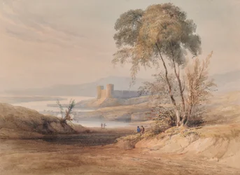 Paisaje con árboles