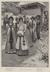 Mañana de Navidad, después de la iglesia