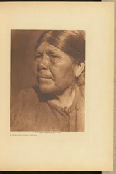 Una mujer chukchansi - Perfil