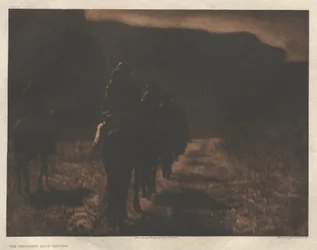 Cartera I, Lámina 1: La raza en extinción-Navajo