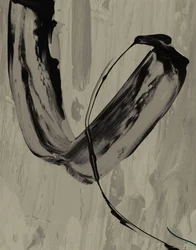 Gesto abstracto en gris