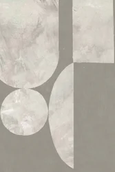 Abstracto geométrico en tonos apagados