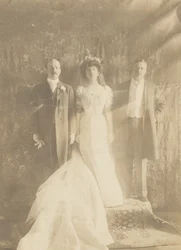 Theodore Roosevelt, Alice Roosevelt Longworth y Nicholas Longworth