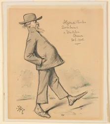 Algernon Charles Swinburne en Wimbledon Common
