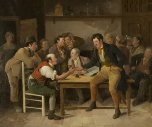 Escena en una posada, c.1820