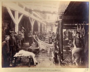 Matadero de Leadenhall, desde el oeste