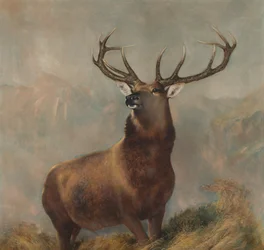 La monarca de la cañada, c.1822-73 (óleo sobre lienzo)