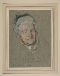 Coronación de Eduardo VII. Retrato: gran duquesa de Mecklemburgo-Strelitz