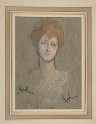 Retrato para la coronación de Eduardo VII: princesa Maud de Gran Bretaña