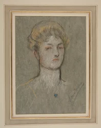 Retrato para la Coronación de Eduardo VII: princesa Victoria Eugenia de Battenberg