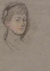 Coronación del retrato de Eduardo VII (?) - niñera no identificada