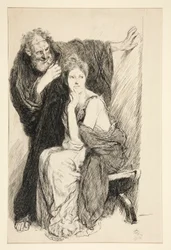 Cressida y su tío, de Troilo y Cressida