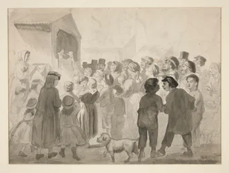 escena multitud