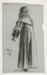 Estudio de figuras para el Rey Arturo