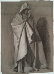 José de Arimatea, Estudio de figuras para