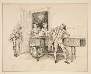 Nan y Piano, ilustración para Oliver Goldsmith