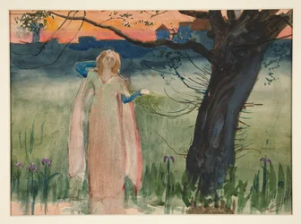 Ofelia junto al arroyo - Acto IV, Escena VII, Hamlet
