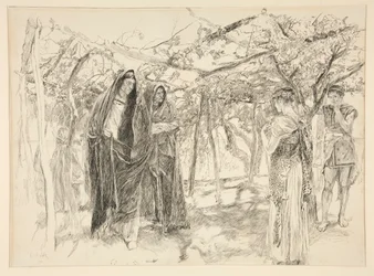 Polixenes y Perdita - Acto IV, Escena III, El Invierno