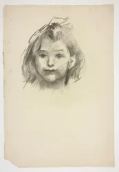 Retrato de una niña (niñera no identificada)