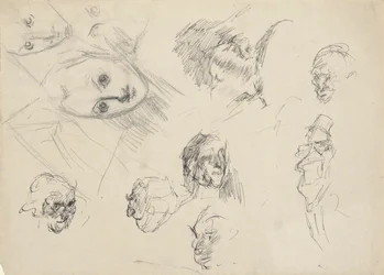 estudios de cabezas