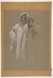 Estudiar. Hombre y mujer