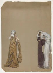 Estudiar. tres figuras